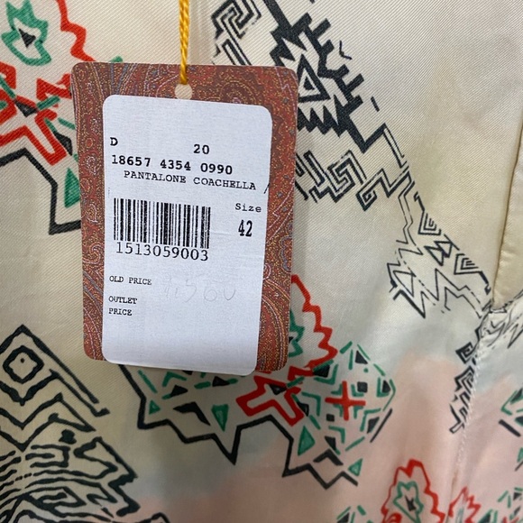 NWOT ETRO COACHELLA PANTS - Picture 2 of 12